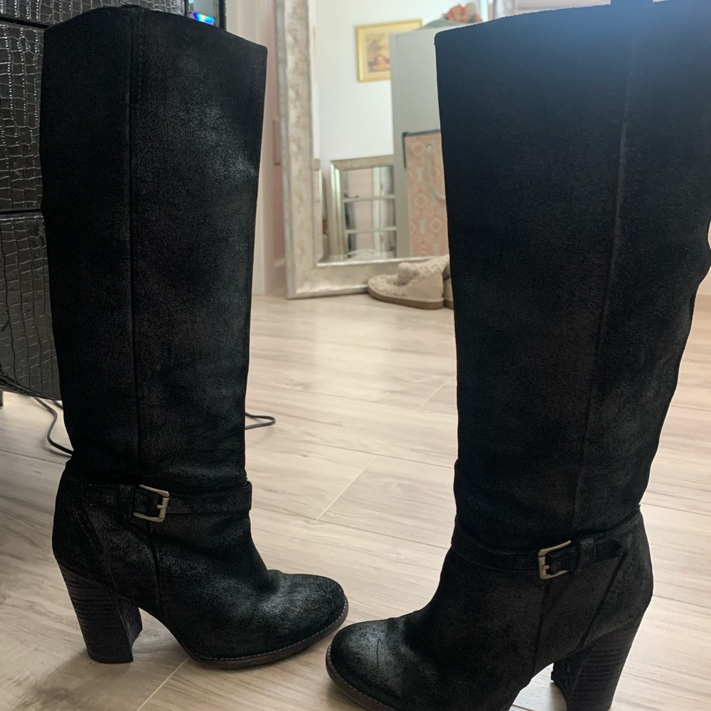 Sigerson Morrison Black metallic boots